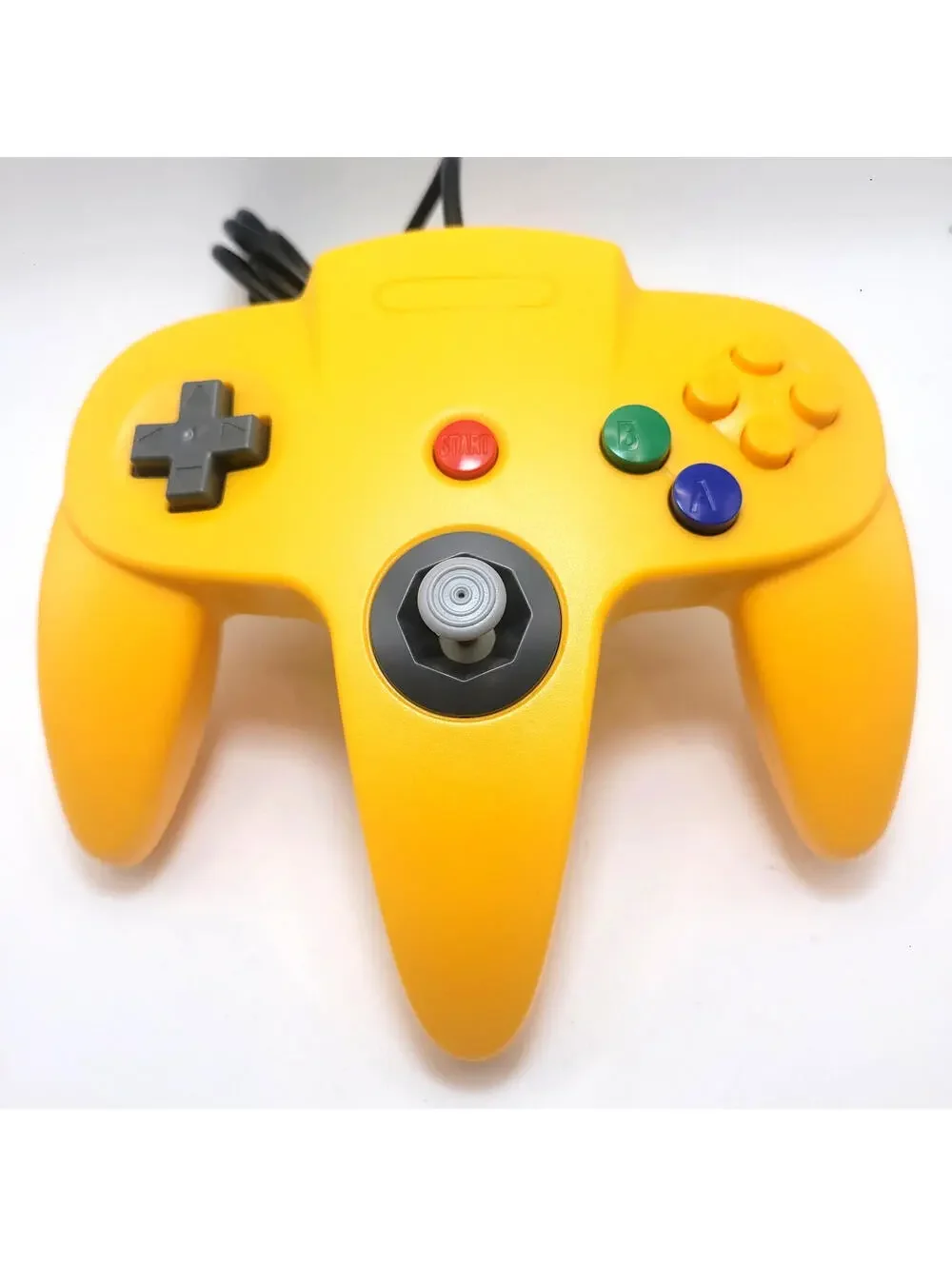 Nintendo 64 Wired Controller for N64 - TeknoGame® - Yellow - NEW IN BOX!